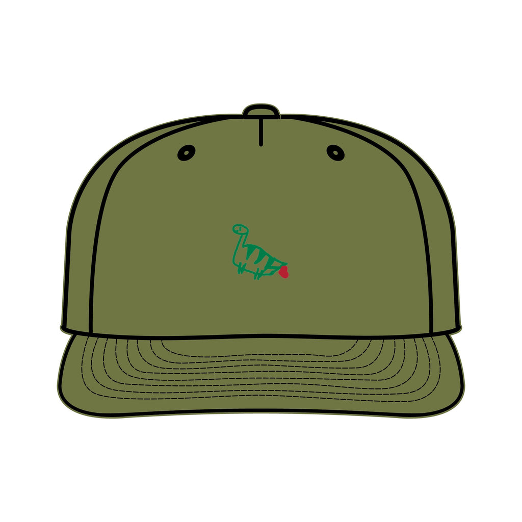 farting dinosaur Surf Cap drawn by vivi