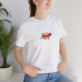 hotdog printed short sleeve tee