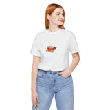 hotdog printed short sleeve tee