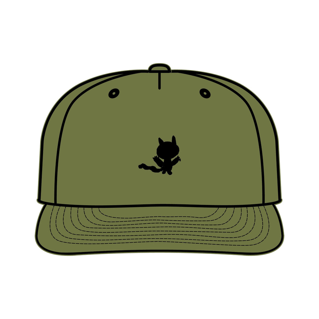 cat shadow Surf Cap drawn by vivi