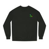 farting dinosaur Crew Neck Sweatshirt draw by vivi