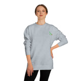 farting dinosaur Crew Neck Sweatshirt draw by vivi
