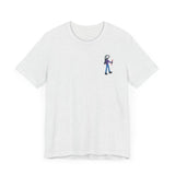 girl with stick printed tee drawn by vivi