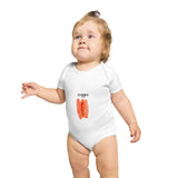hotdog printed baby one piece drawn by vivi