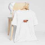 hotdog printed short sleeve tee
