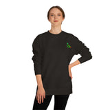 farting dinosaur Crew Neck Sweatshirt draw by vivi