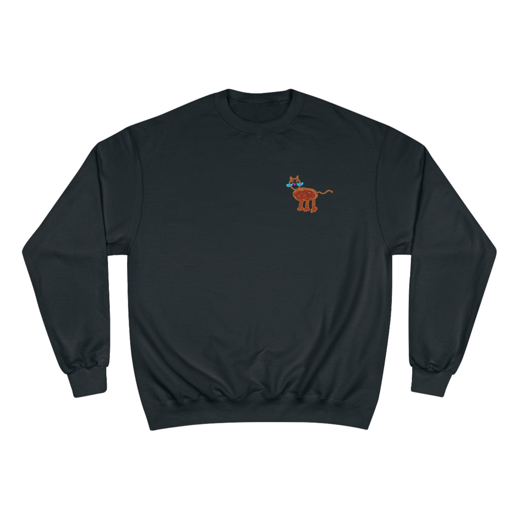 cat Champion Sweatshirt drawn by vivi