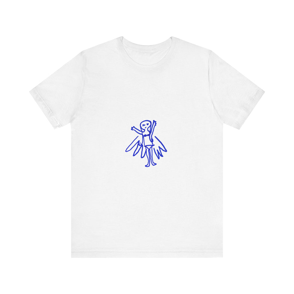 fairy printed sleeve tee drawn by vivi