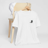 shadow cat printed short sleeve tee drawn by vivi