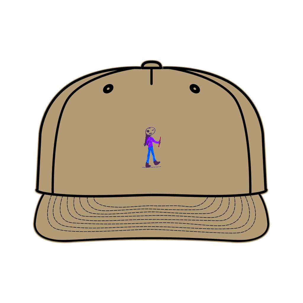 girl with stick  Surf Cap drawn by vivi
