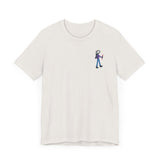 girl with stick printed tee drawn by vivi