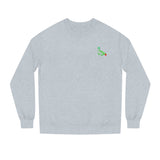 farting dinosaur Crew Neck Sweatshirt draw by vivi