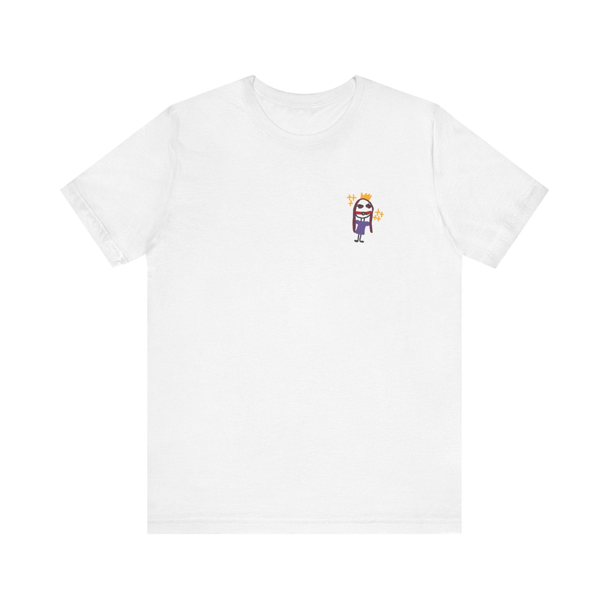 princess printed short sleeve tee drawn by vivi