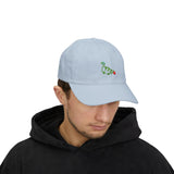 farting dinasour Classic Dad Cap drawn by vivi
