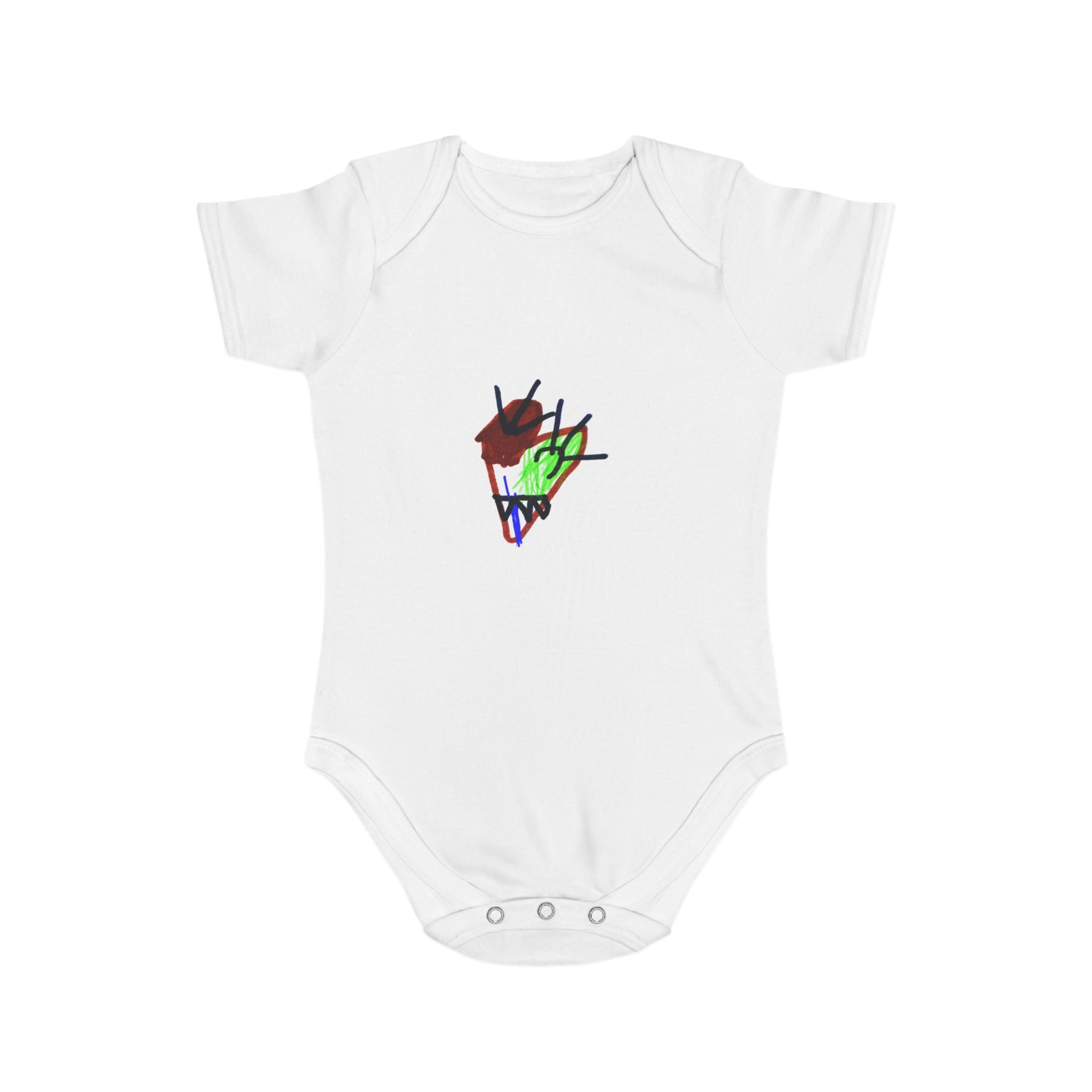 nugget printed baby one piece drawn by vivi