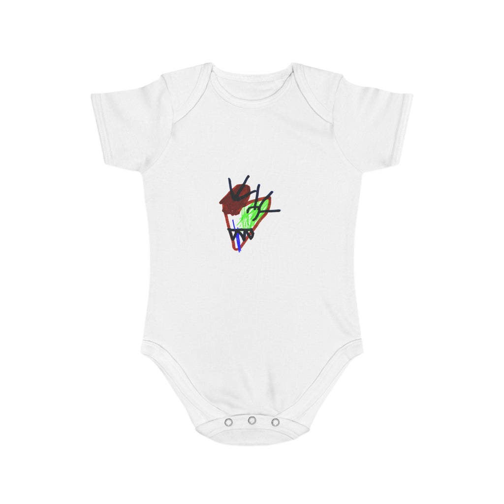 nugget printed baby one piece drawn by vivi