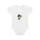 nugget printed baby one piece drawn by vivi