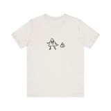 poops printed tee drawn by vivi