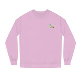 farting dinosaur Crew Neck Sweatshirt draw by vivi