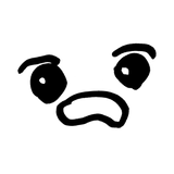 face 8 - embroidered vintage hat