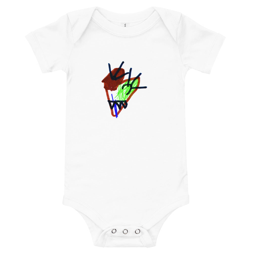 nugget printed baby one piece