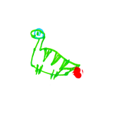 farting dinosaur - softstyle printed unisex tshirt