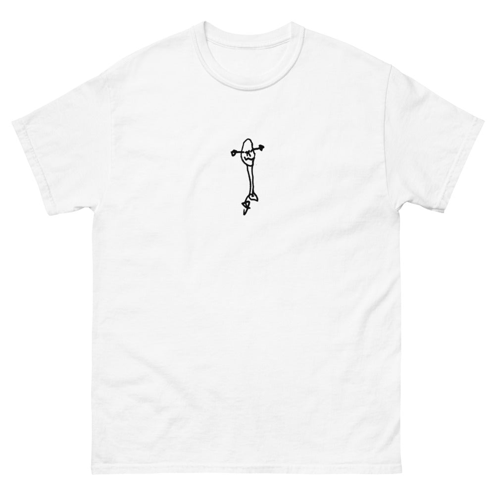 mr angry printed heavyweight tshirt