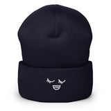 face 3 - embroidered beanie