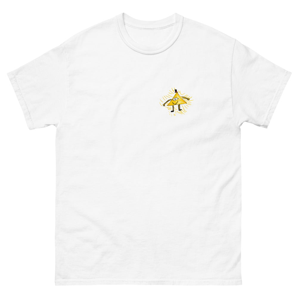 pyramid printed heavyweight tshirt
