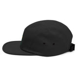 tulip embroidered five panel hat