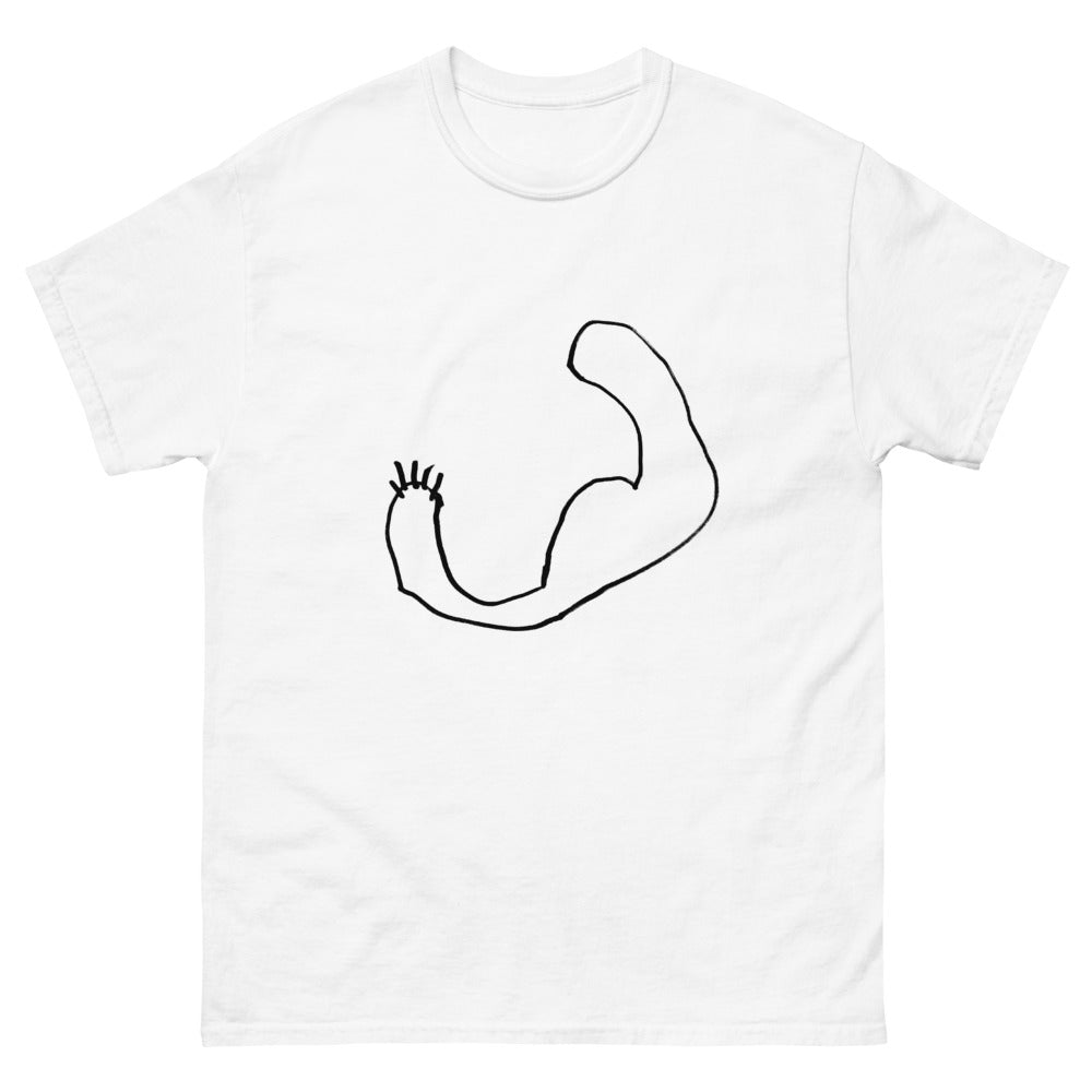 muscles printed heavyweight tshirt