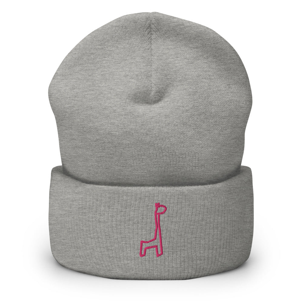 unicorn embroidered beanie