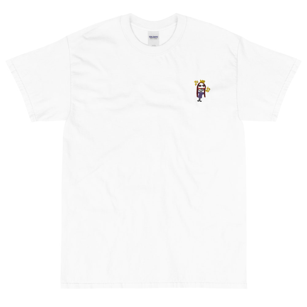 princess embroidered softstyle tshirt