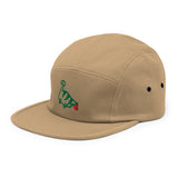 farting dinosaur - embroidered five panel hat