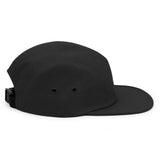 tulip embroidered five panel hat