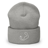 muscles embroidered beanie