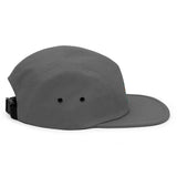 tulip embroidered five panel hat