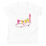 skating printed youth tshirt
