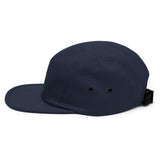 tulip embroidered five panel hat