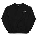 poops embroidered sweater