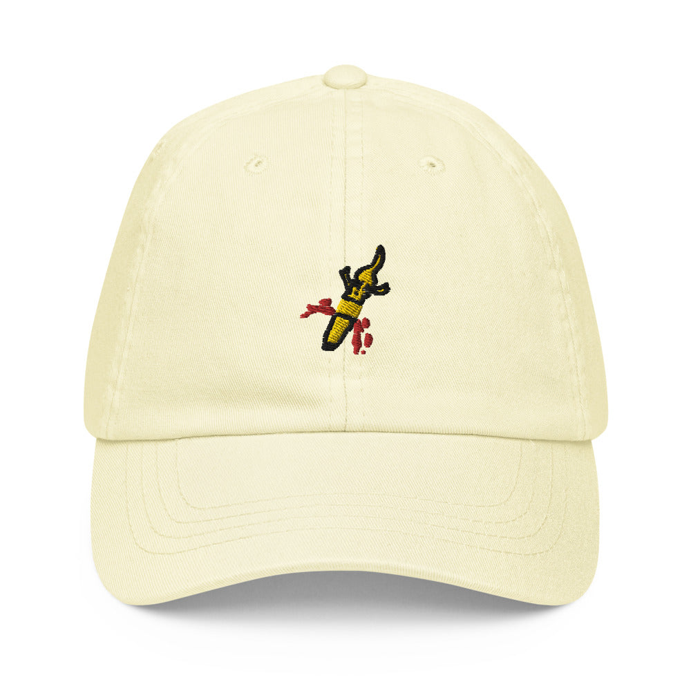 banana embroidered crime hat