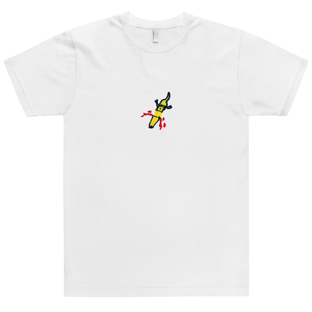 banana crime printed heavyweight tshirt